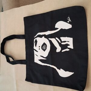 Berlin Band Black and White Meet and Greet Tote Bag